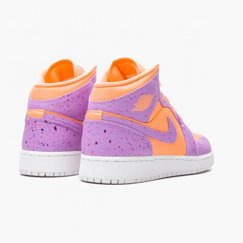 Giày Nike Air Jordan 1 Mid SE GS 'Atomic Pulse' AV5174-800 - Ảnh 3