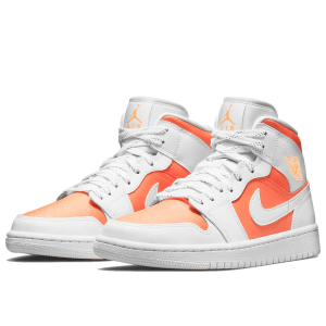 Alternative view of Giày Nike Wmns Air Jordan 1 Mid SE 'Bright Citrus' CZ0774-800
