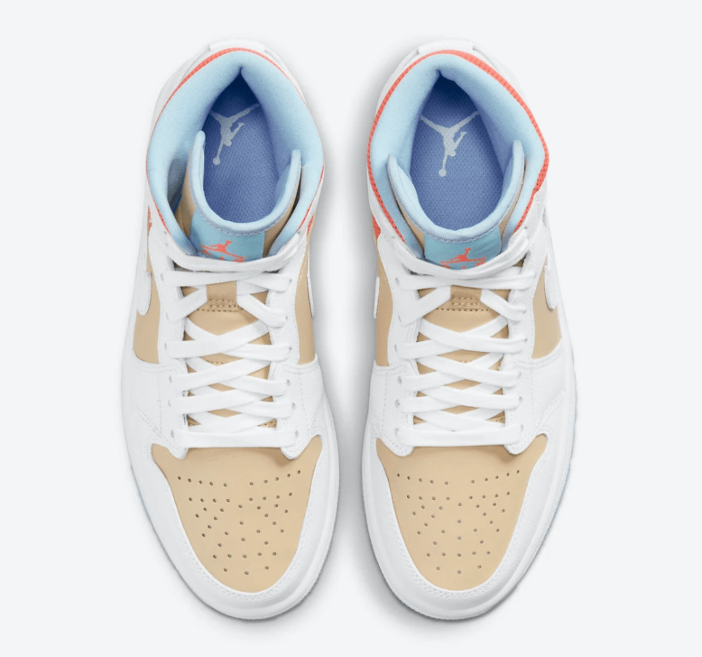 Giày Nike Air Jordan 1 Mid Sesame CZ0774-200 - Ảnh 2