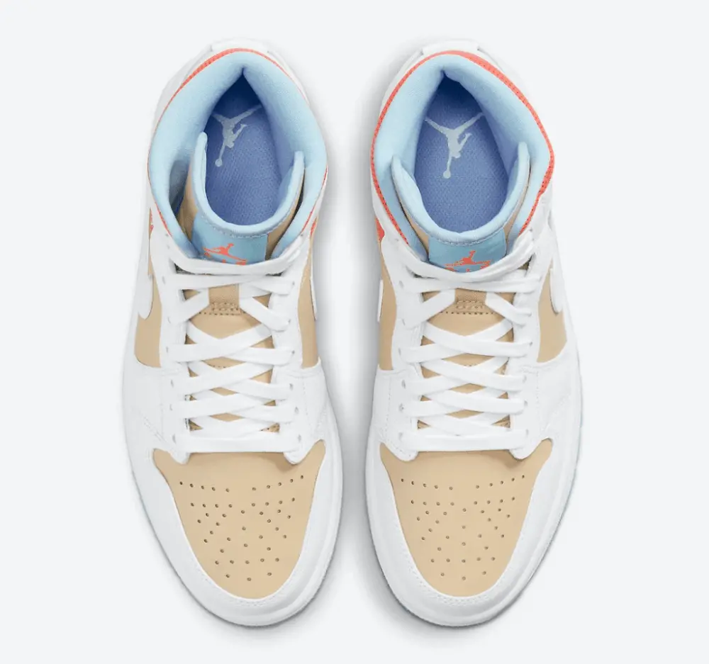 Alternative view of Giày Nike Air Jordan 1 Mid Sesame CZ0774-200