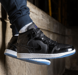 Alternative view of Giày Nike Air Jordan 1 Mid SE 'Space Jam' DV1308-004