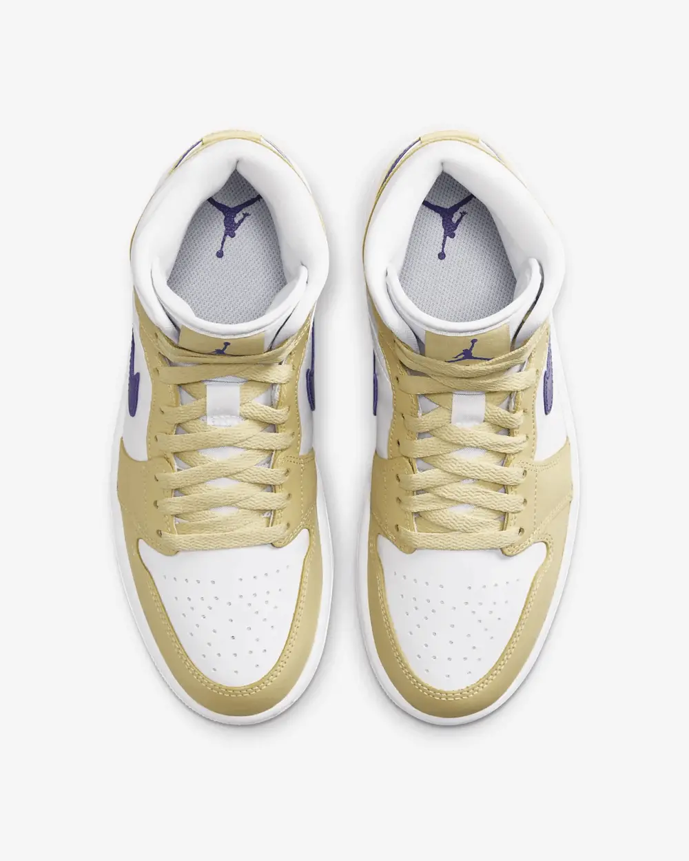 Giày Nike Air Jordan 1 Mid 'Tan Gum' BQ6472-701 - Ảnh 3
