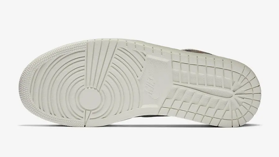 Giày Nike Air Jordan 1 Mid 'Suede Patch' 852542-203 - Ảnh 7