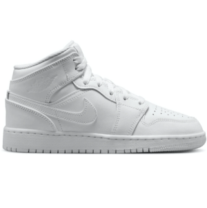 Giày Nike Jordan 1 Mid 'Triple White' 554725-136