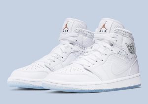 Alternative view of Giày Nike Wmns Air Jordan 1 Mid 'Unité Totale' CI9100-100