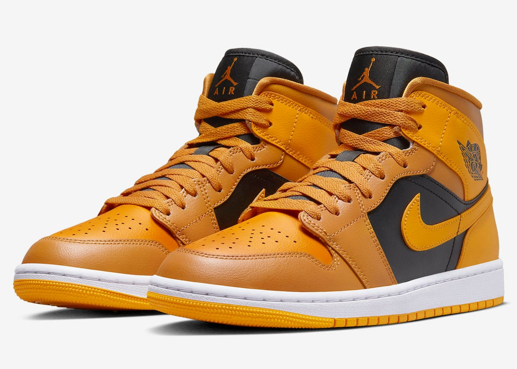 Giày Nike Air Jordan 1 Mid 'Chutney Taxi' BQ6472-700 - Ảnh 3