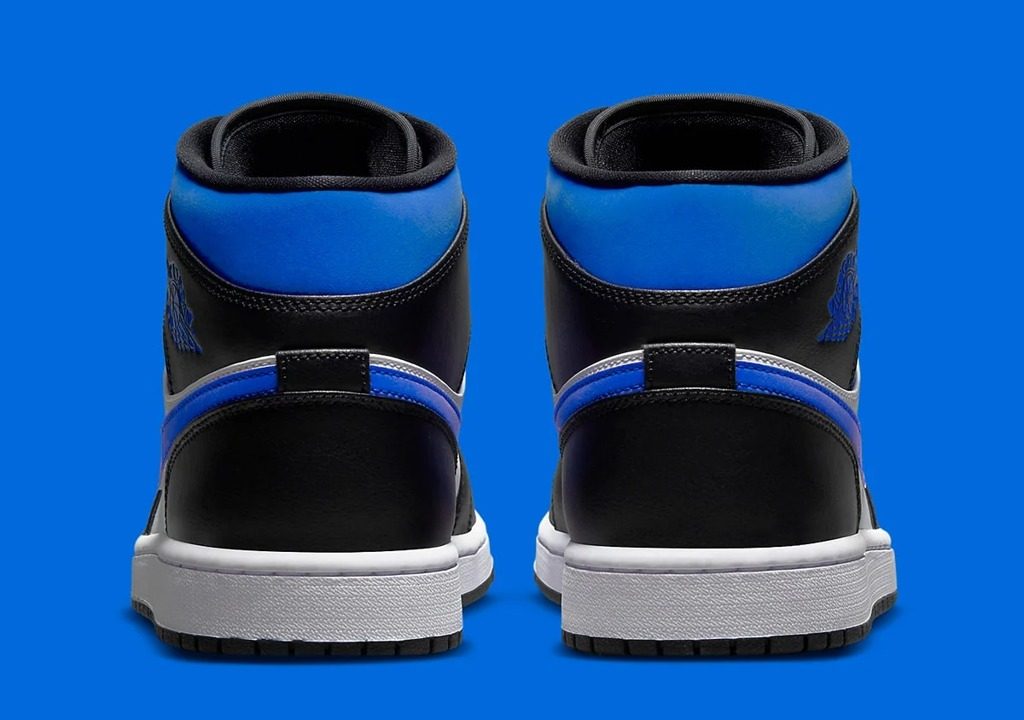 Giày Nike Air Jordan 1 Mid GS 'Game Royal' 554725-140 - Ảnh 7