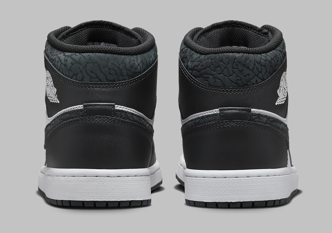 Giày Nike Air Jordan 1 Mid 'Panda Off Noir' FB9911-001 - Ảnh 4
