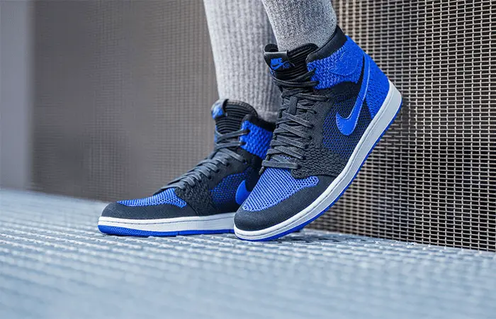Giày Nike Air Jordan 1 Retro High OG Flyknit 'Royal' 919704-006 - Ảnh 4