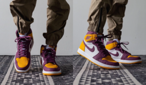 Alternative view of Giày Nike Air Jordan 1 Retro High OG 'Brotherhood' 555088-706