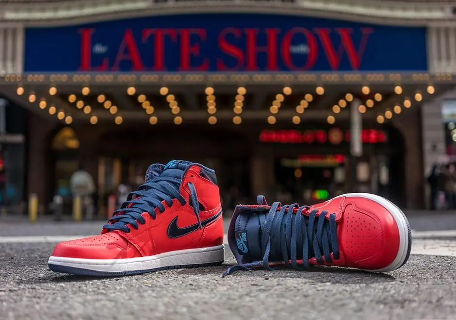 Giày Nike Air Jordan 1 High 'David Letterman' 575441-606 - Ảnh 3