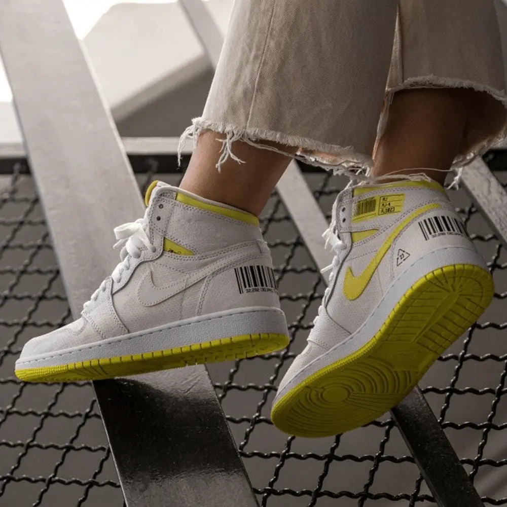 Alternative view of Giày Nike Air Jordan 1 Retro High OG GS 'First Class Flight' 575441-170