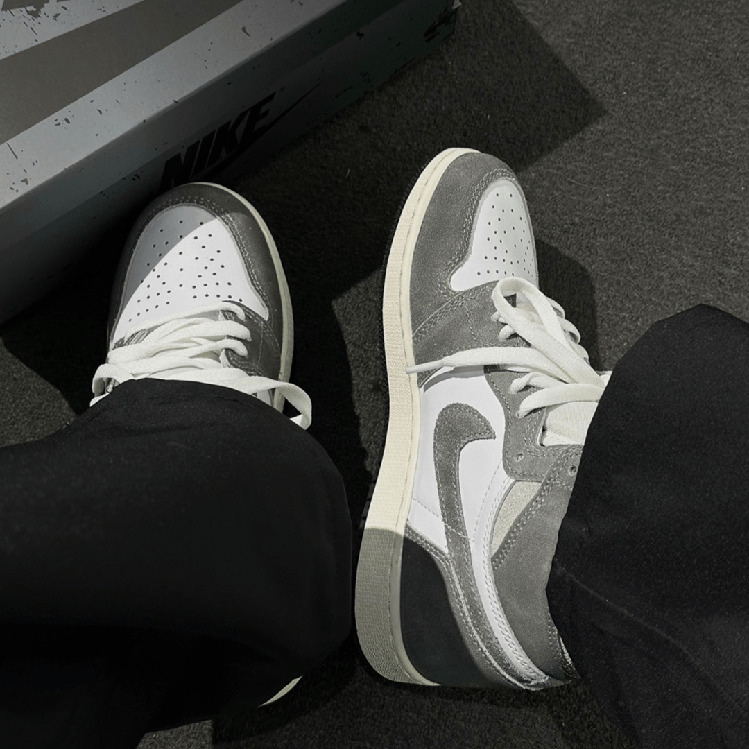 Giày Nike Air Jordan 1 Retro High OG GS 'Washed Black' FD1437-051 - Ảnh 2