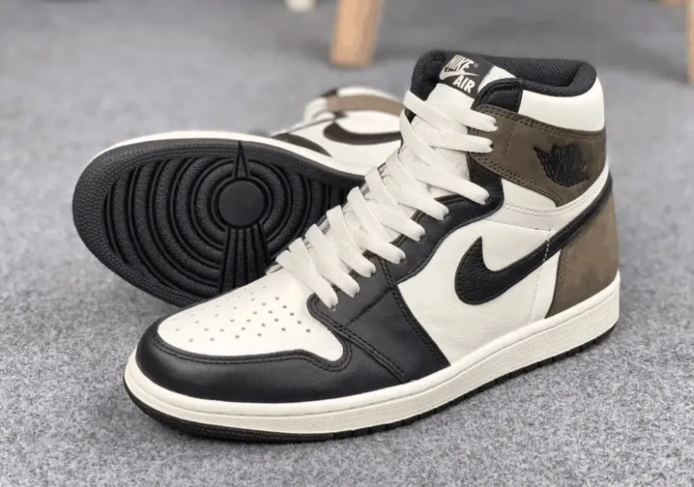 Alternative view of Giày Nike Air Jordan 1 Retro High OG 'Dark Mocha' 555088-105