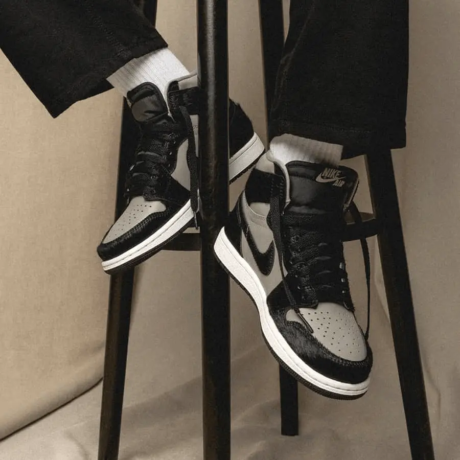 Giày Nike Air Jordan 1 Retro High OG Twist 'Medium Grey' DZ2523-001 - Ảnh 3
