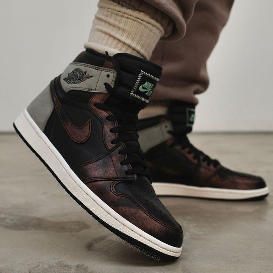 Giày Nike Air Jordan 1 Retro High OG 'Patina' 555088-033 - Ảnh 5