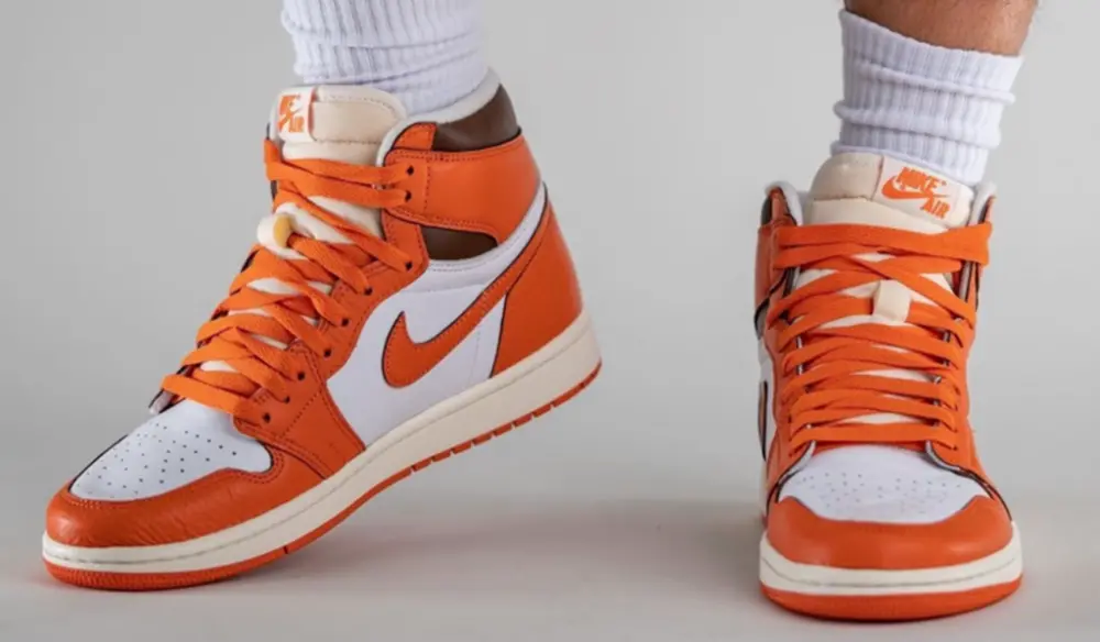 Giày Nike Air Jordan 1 Retro High OG 'Starfish' DO9369-101 - Ảnh 3