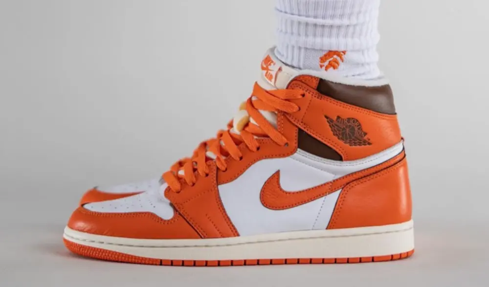 Giày Nike Air Jordan 1 Retro High OG 'Starfish' DO9369-101 - Ảnh 4