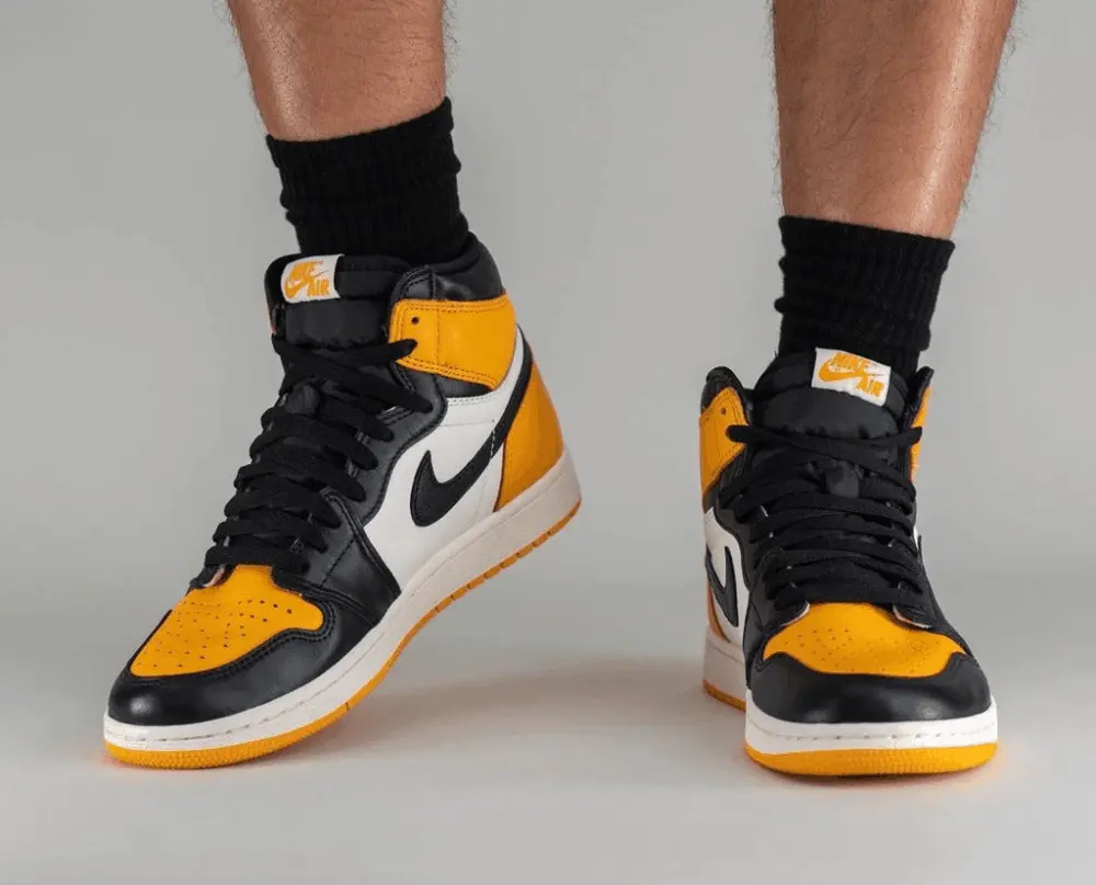 Giày Nike Air Jordan 1 Retro High OG GS 'Taxi' 575441-711 - Ảnh 3