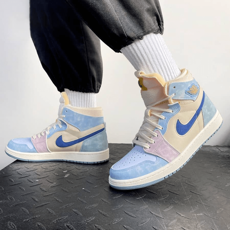 Giày Nike Air Jordan 1 High Zoom CMFT ‘Celestine Blue’ DQ5091-041 - Ảnh 3