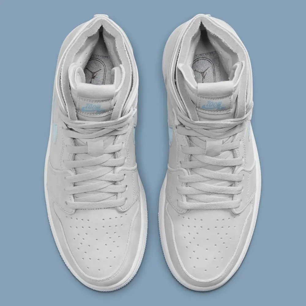 Giày Nike Air Jordan 1 High 'Cool Grey Light Blue' CT0979-004 - Ảnh 5