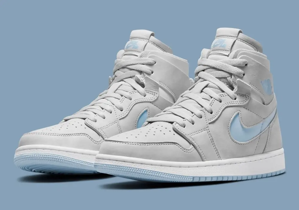 Giày Nike Air Jordan 1 High 'Cool Grey Light Blue' CT0979-004 - Ảnh 4