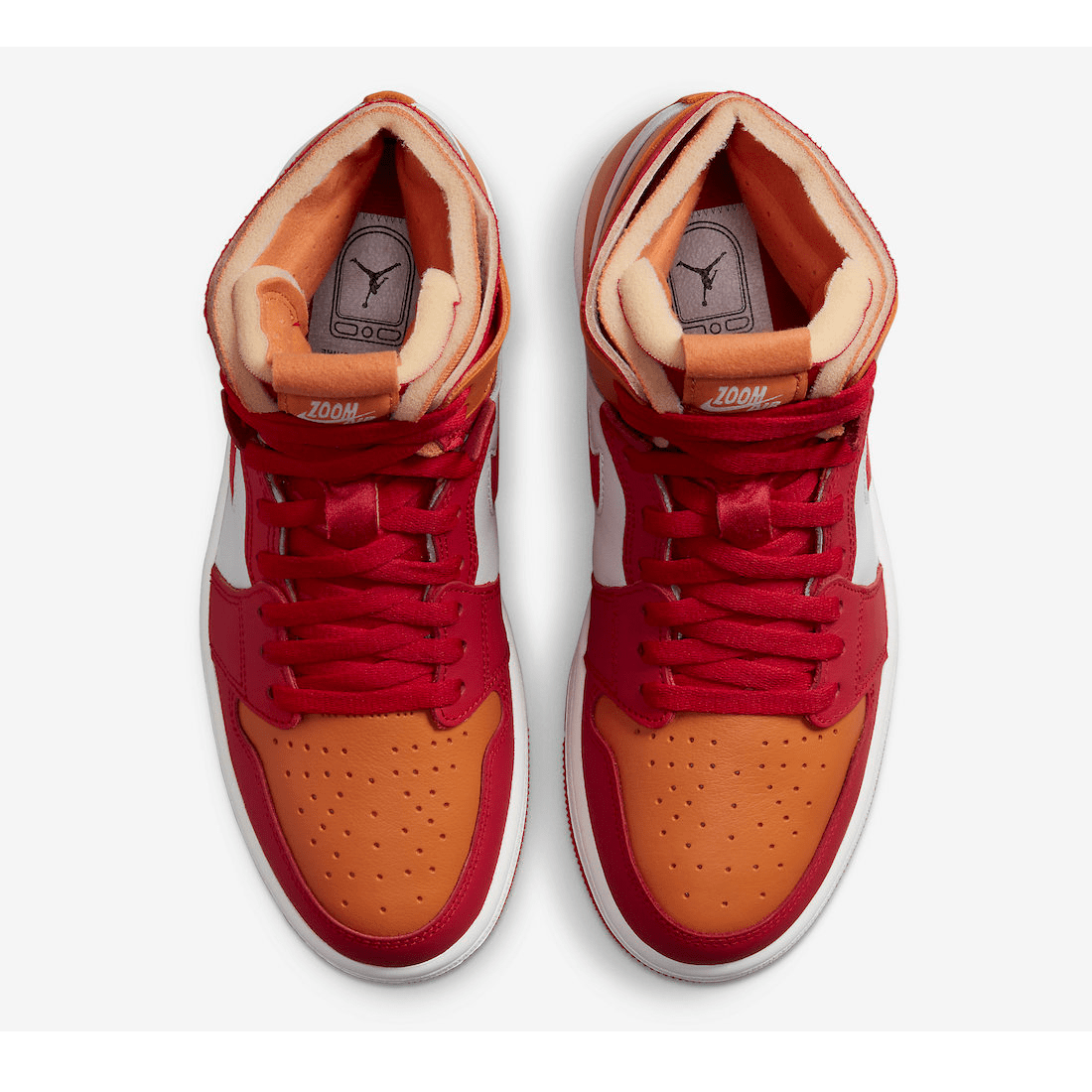 Giày Nike Air Jordan 1 High 'Fire Red Hot Curry' CT0979-603 - Ảnh 5