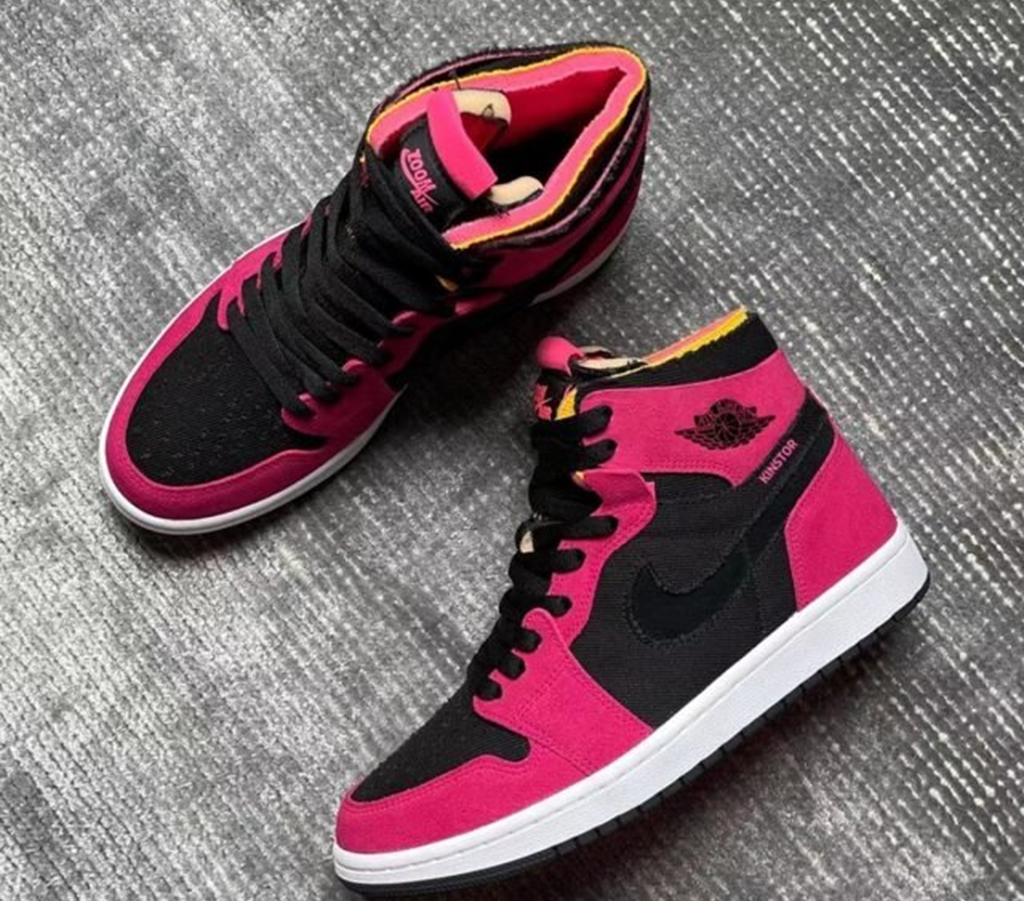 Giày Nike Air Jordan 1 High Zoom Comfort 'Fireberry' CT0978-601 - Ảnh 2