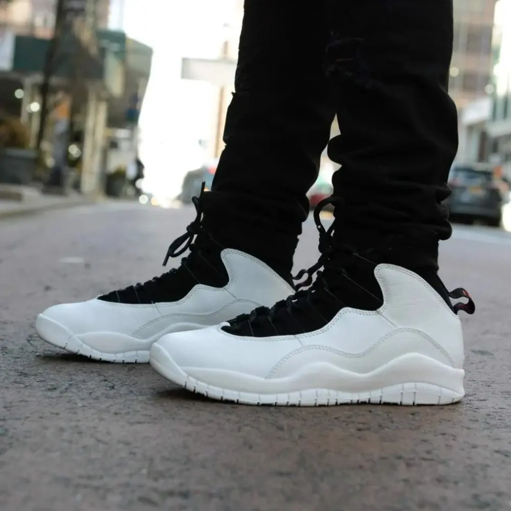 Giày Nike Air Jordan 10 Retro BG 'I'm Back' 310806-104 - Ảnh 7