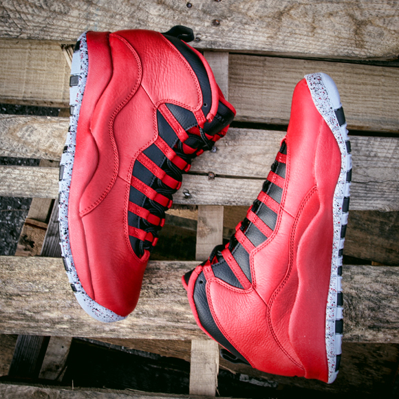 Giày Nike Air Jordan 10 Retro 'Bulls Over Broadway' 705178-601 - Ảnh 7