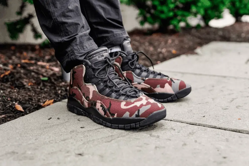 Giày Nike Air Jordan 10 Retro 'Woodland Camo' 310805-201 - Ảnh 4