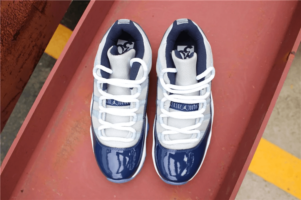 Giày Nike Air Jordan 11 Retro Low 'Georgetown' 528895-007 - Ảnh 5