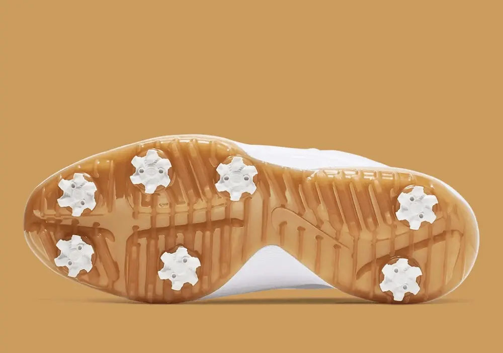 Giày Golf Nike Air Jordan 11 Low Golf 'Metallic Gold' AQ0963-102 - Ảnh 6