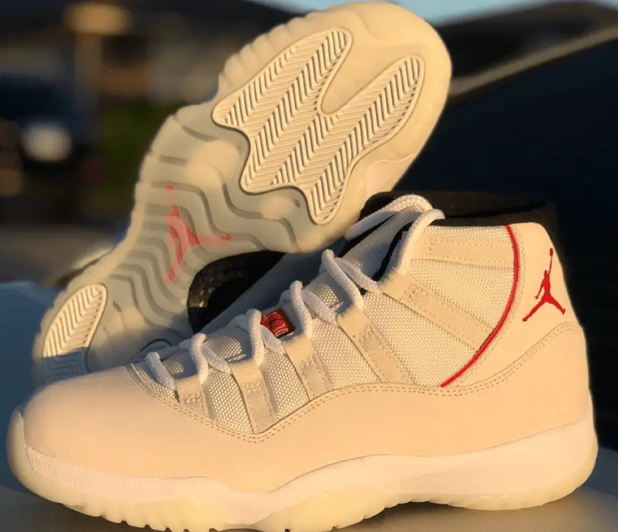 Giày Nike Air Jordan 11 Retro GS 'Platinum Tint' 378038-016 - Ảnh 5
