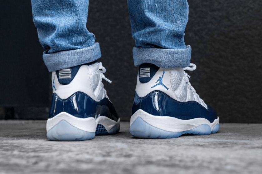 Giày Nike Air Jordan 11 Retro GS 'Win Like '82' 378038-123 - Ảnh 6