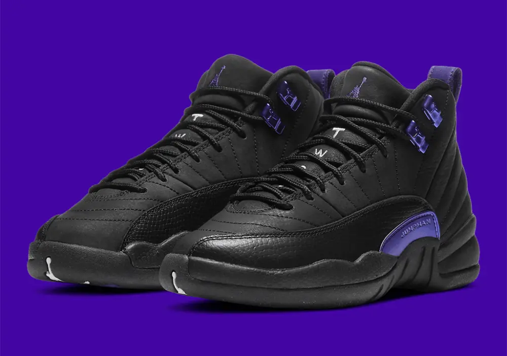 Giày Nike Air Jordan 12 Retro GS 'Dark Concord' DH0905-005 - Ảnh 6
