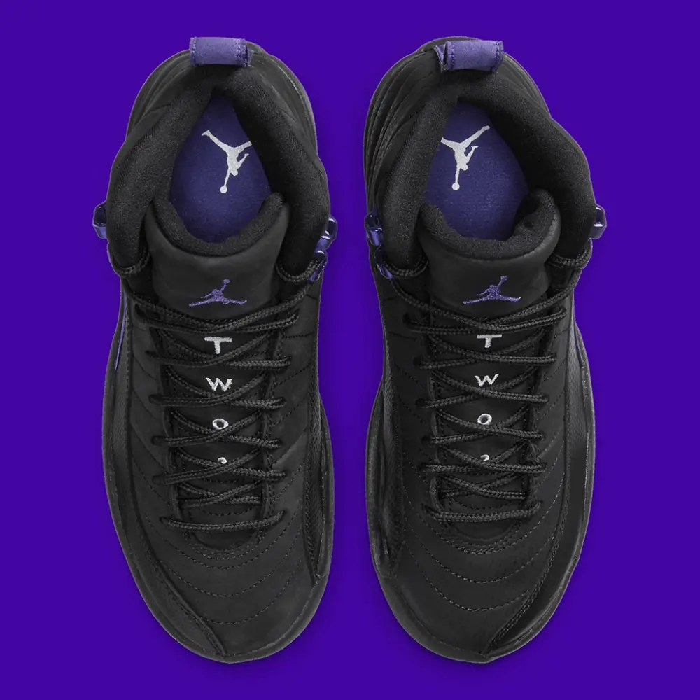 Giày Nike Air Jordan 12 Retro GS 'Dark Concord' DH0905-005 - Ảnh 4