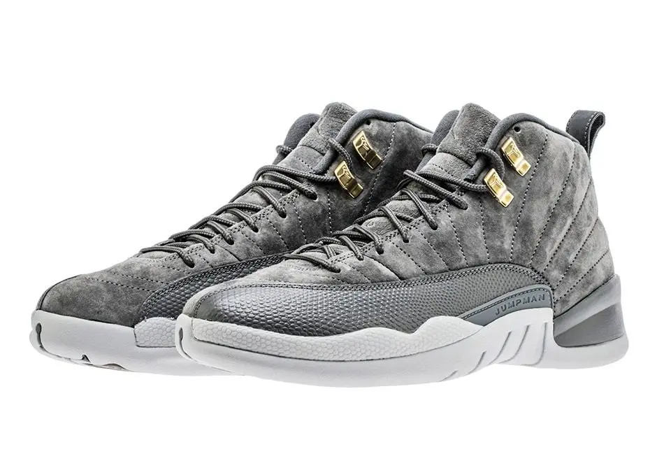 Giày Nike Air Jordan 12 Retro 'Dark Grey' 130690-005 - Ảnh 4