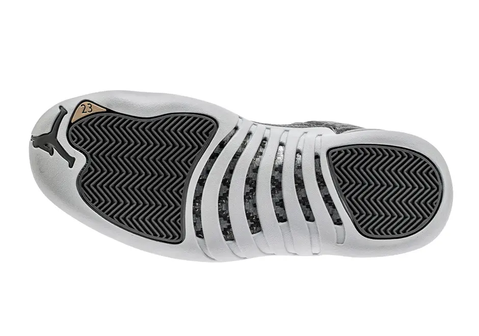 Giày Nike Air Jordan 12 Retro 'Dark Grey' 130690-005 - Ảnh 7