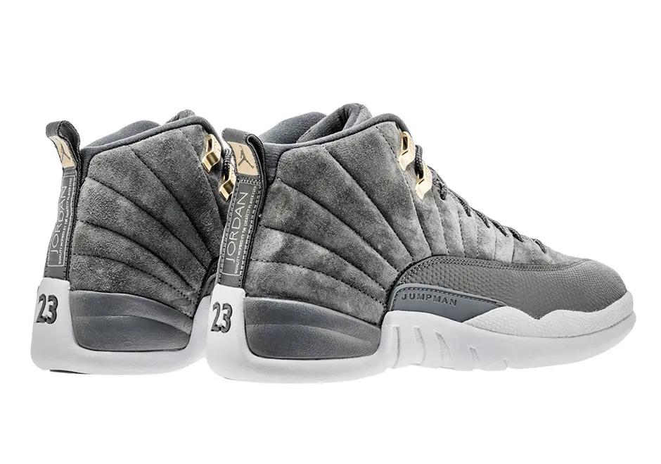 Giày Nike Air Jordan 12 Retro 'Dark Grey' 130690-005 - Ảnh 5