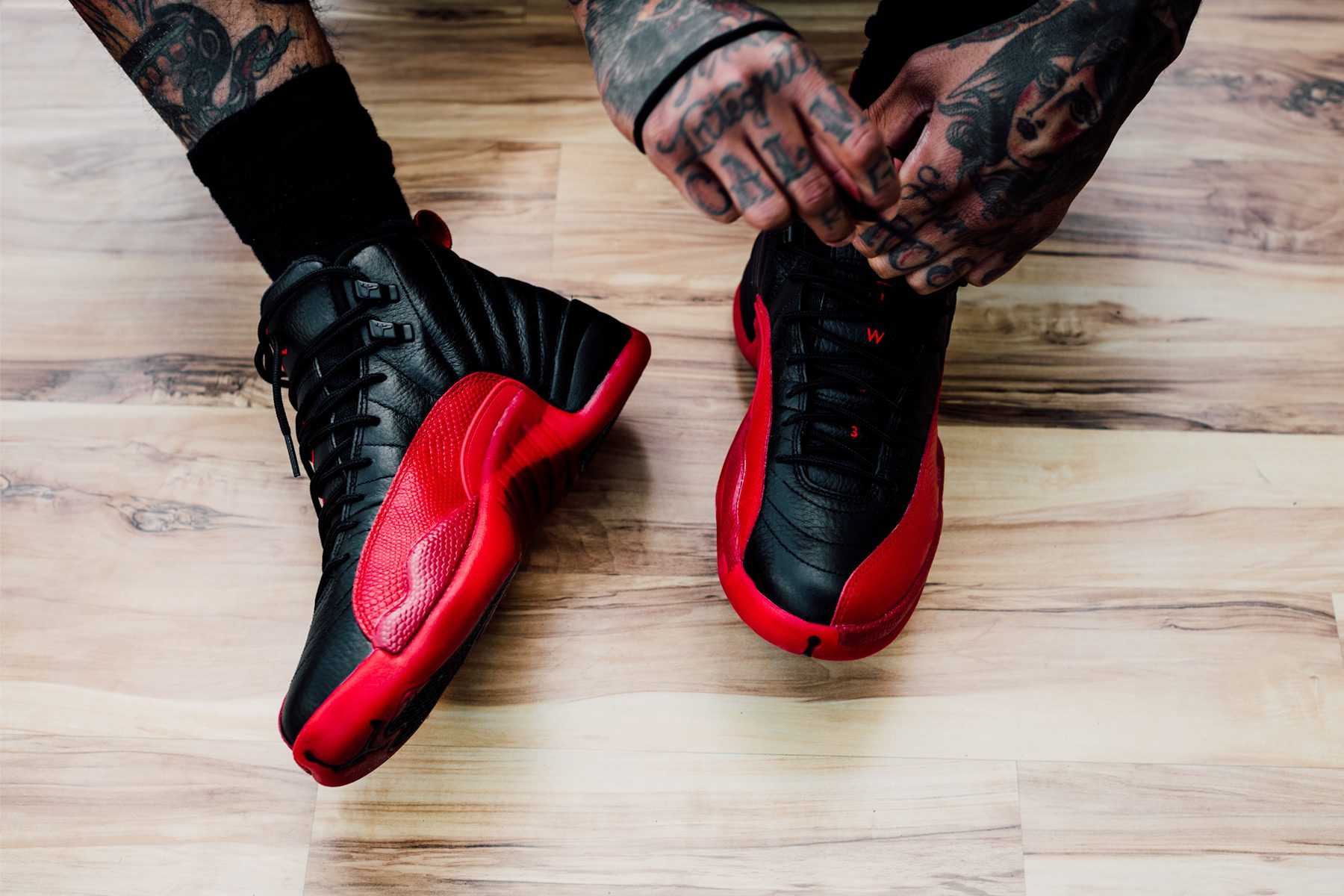 Giày Nike Air Jordan 12 Retro 'Flu Game 2016' 153265-002 - Ảnh 9