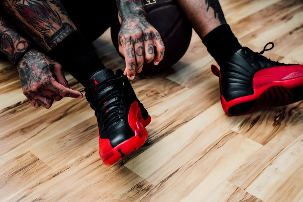 Giày Nike Air Jordan 12 Retro 'Flu Game 2016' 153265-002 - Ảnh 6