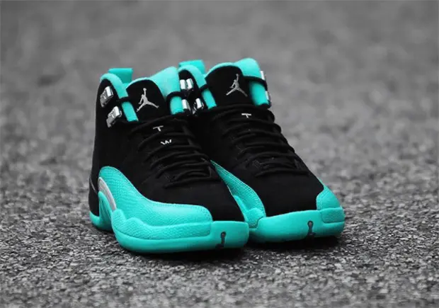 Alternative view of Giày Nike Air Jordan 12 GG 'Hyper Jade' 510815-017