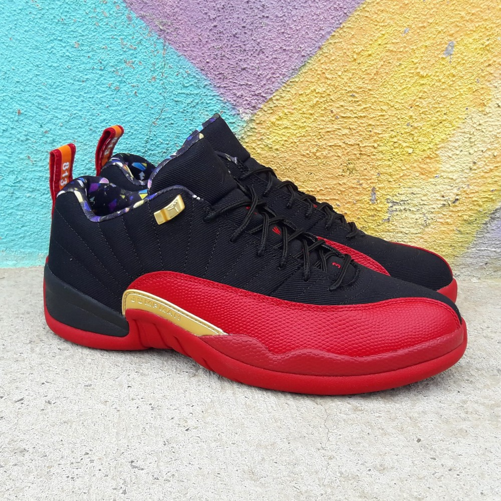 Giày Nike Air Jordan 12 Low SE 'Super Bowl' DC1059-001 - Ảnh 2