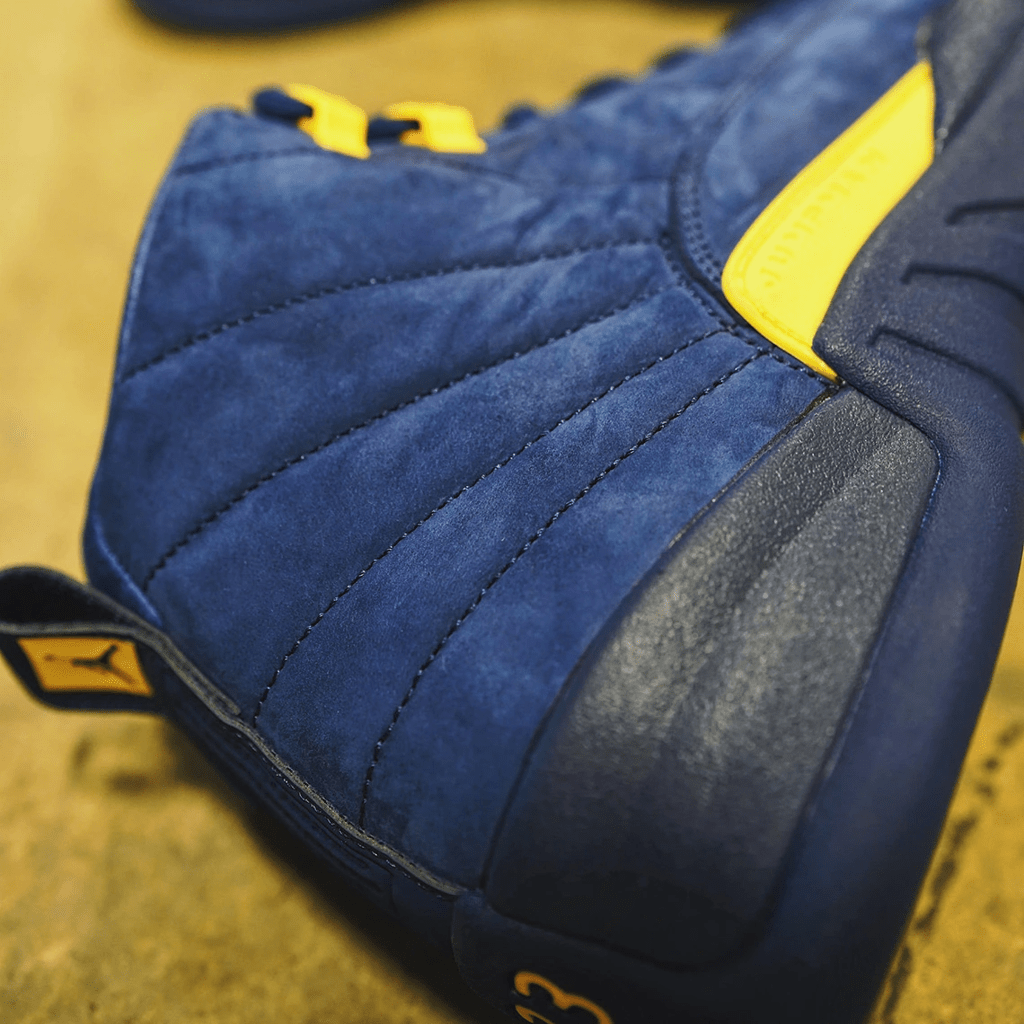 Giày Nike Air Jordan 12 Retro 'Michigan' BQ3180-407 - Ảnh 4