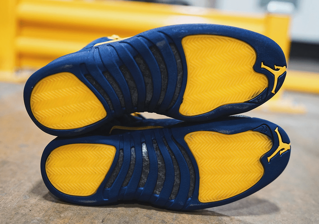 Giày Nike Air Jordan 12 Retro 'Michigan' BQ3180-407 - Ảnh 8