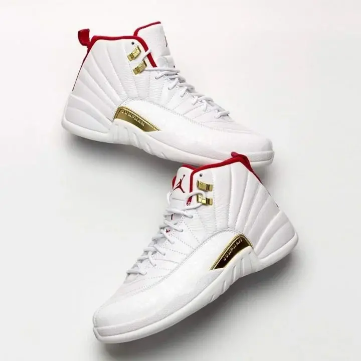 Giày Nike Air Jordan 12 Retro GS FIBA 153265-107 - Ảnh 4