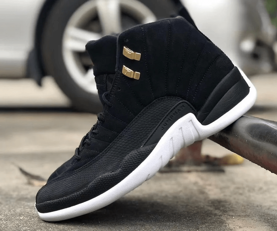 Giày Nike Air Jordan 12 Retro GS 'Reverse Taxi' 153265-017 - Ảnh 4