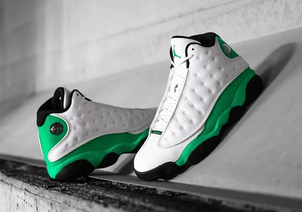 Giày Nike Air Jordan 13 Retro GS 'Lucky Green' DB6536-113 - Ảnh 4