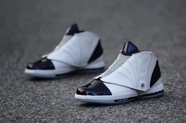 Alternative view of Giày Nike Air Jordan 16 Retro 'Midnight Navy' 2016 683075-106